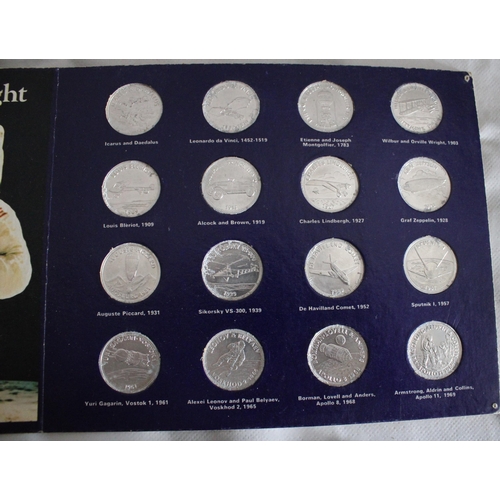 519 - 3 x Collectable Coin Packs 
Inc-Historic Cars
Man In Flight
F.A.Cup Centenary 1872-1972
Complete Set... 