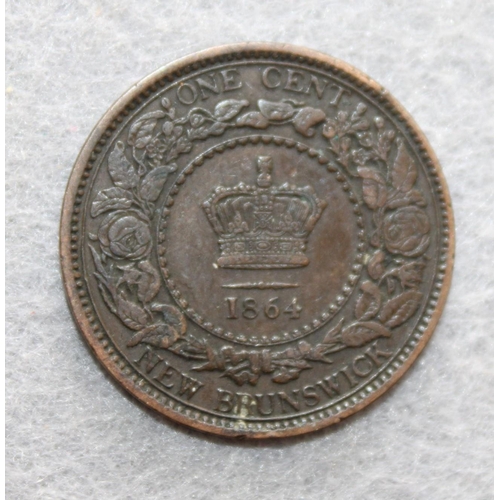 571 - 1864 Canadian One Cent Coin