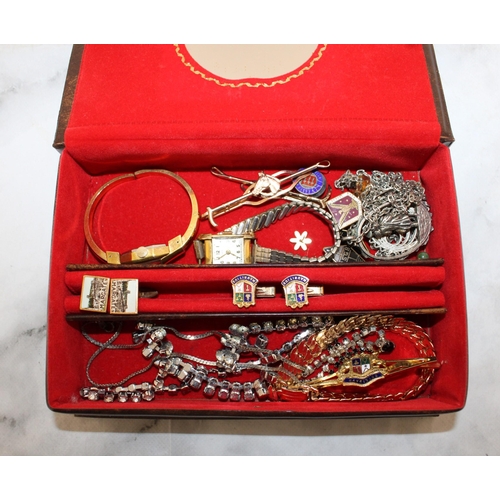 Jewellery Items & Badges In Box