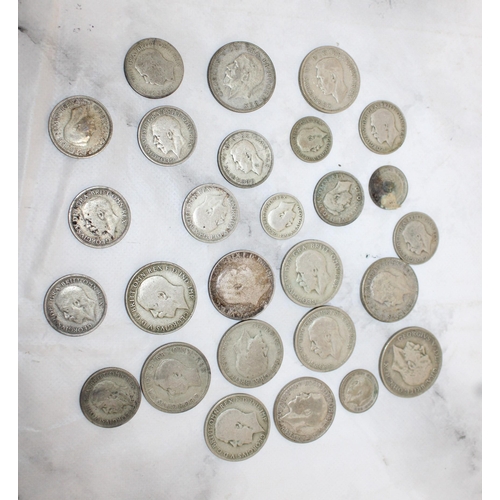 576 - Shillings, Florins & Half Crowns Coins Pre 1946