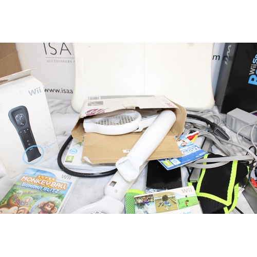 239 - Wii Console And Accessories Untested