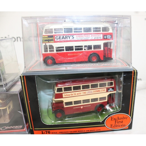 249 - Four Boxed Die-Cast Buses Corgi & Exclusive First Edition