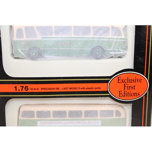 252 - Two Boxed Collectable Die-Cast Buses Exclusive First Editions & Corgi