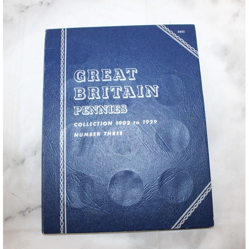 577 - Six Great Britain Half Pennies Collections 1902-1966