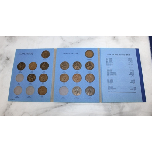 577 - Six Great Britain Half Pennies Collections 1902-1966