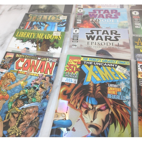 853 - 20 Collectable Comics Inc
Marvel
DC
Top Cow
America's Best Comic
Dark Horse Comic Star Wars
Liberty ... 