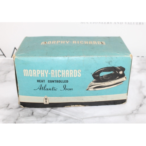 79 - Boxed Morphy-Richards Heat Controlled Atlantic Iron (Untested)