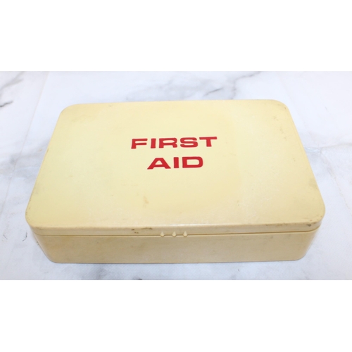 88 - Vintage First Aid Box With Contents