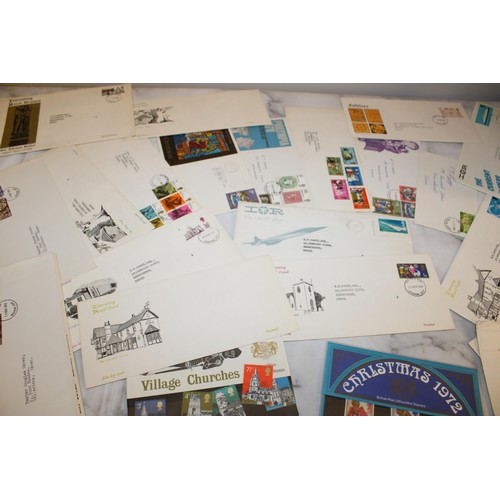 28 - Quantity of First Day Cover and Other Stamps...