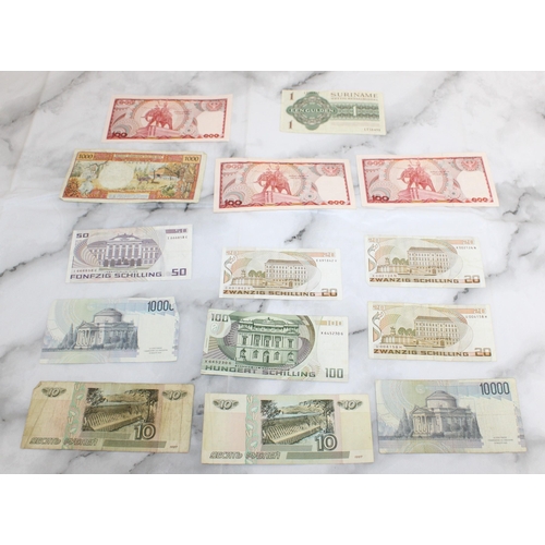 526 - Quantity Of Old World Bank Notes