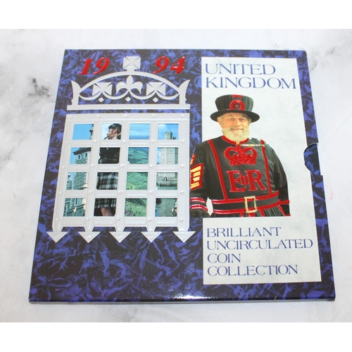 578 - 1994 UK Brilliant Uncirculated Coin Collection