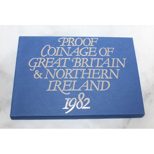 579 - 1983 Proof Set & 1982 Proof Coinage Of GB & NI Set