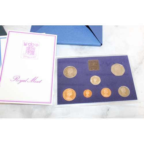 579 - 1983 Proof Set & 1982 Proof Coinage Of GB & NI Set