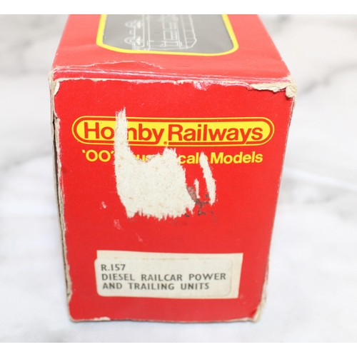 290 - Hornby R157 Diesel Railcar & Coach In Box