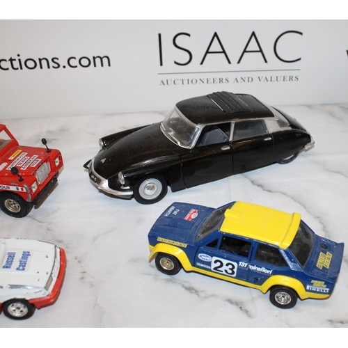 318 - Larger Scale Solido Citroen / Polistil / Burago - 4 Models in Total