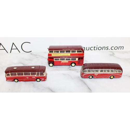 324 - Three Barton Buses/Coaches