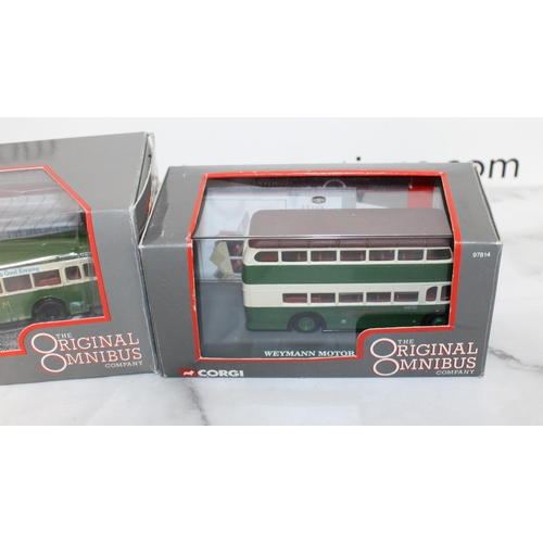 337 - Original Omnibus CORGI Die Cast Buses in Boxes