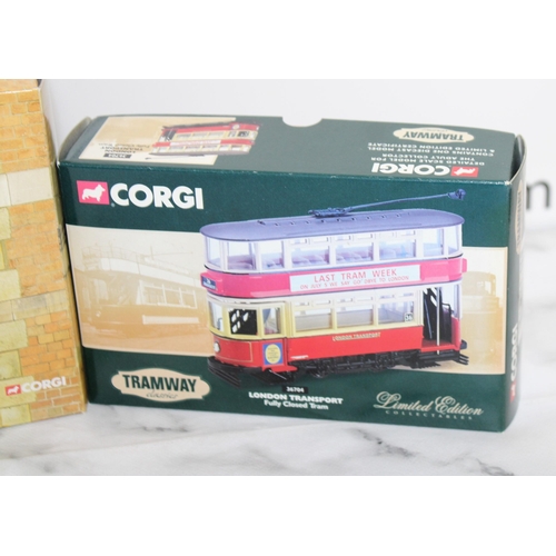 338 - Two Original OmniBus  - CORGI Trams Models in Boxes