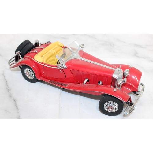 340 - Mercedes 500K Special Roadster Die Cast by The Franklin Mint