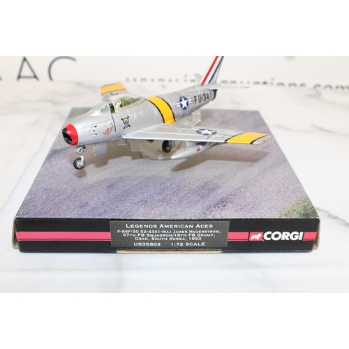 341 - Korean Ear Legends USAF Die-Cast Model Plane