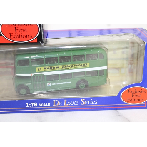 363 - Three Boxed Exclusive First Edition (EFE) Scale 1:76 Buses