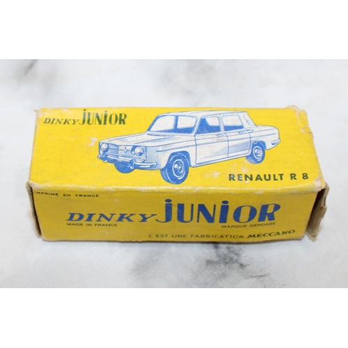 373 - Collectable Vintage Box For Dinky Junior Renault R8 103