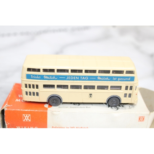 376 - Three Wiking Buses /Trams Boxed Sets