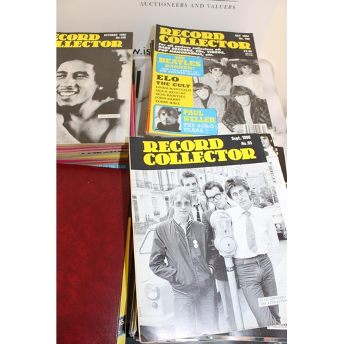 857 - Large Quantity of Record Collector Magazines 
Includes 3 Folders plus others
Collection Only