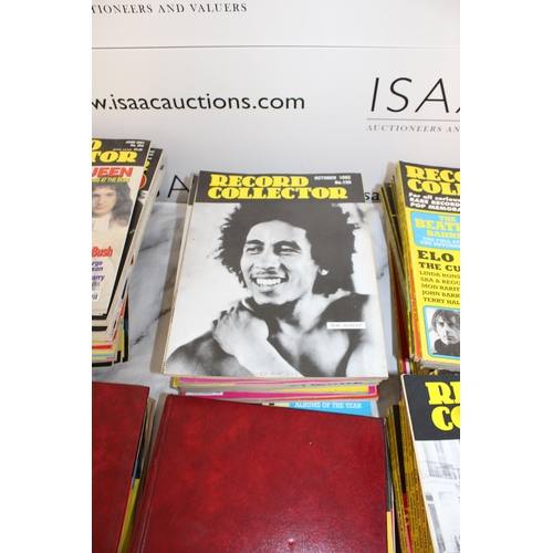 857 - Large Quantity of Record Collector Magazines 
Includes 3 Folders plus others
Collection Only