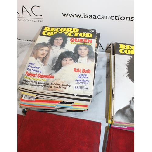 857 - Large Quantity of Record Collector Magazines 
Includes 3 Folders plus others
Collection Only