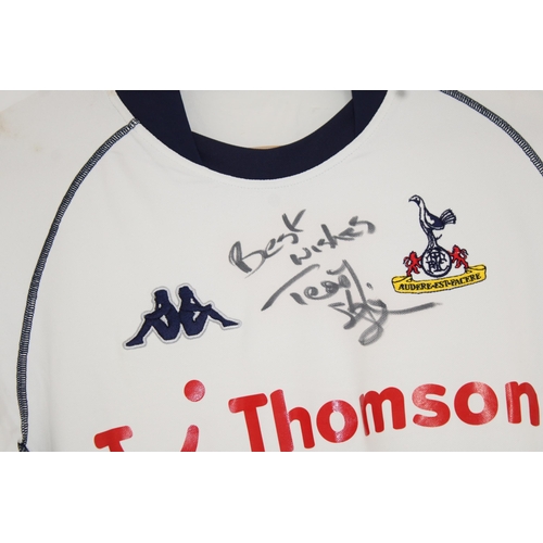 201 - Signed Tottenham Hotspur Football Shirt ( Teddy Sheringham)