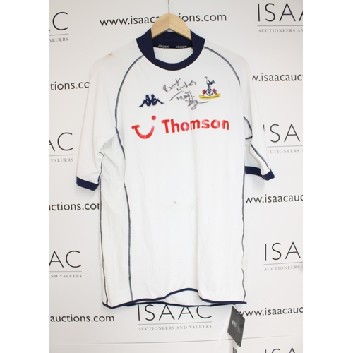 201 - Signed Tottenham Hotspur Football Shirt ( Teddy Sheringham)