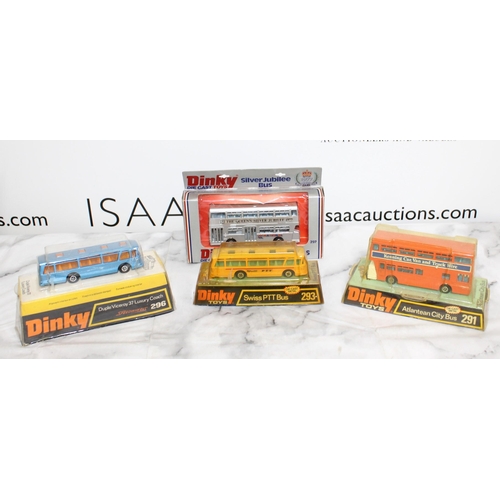 407 - Dinky Collection of Buses (x 4 ) Boxed