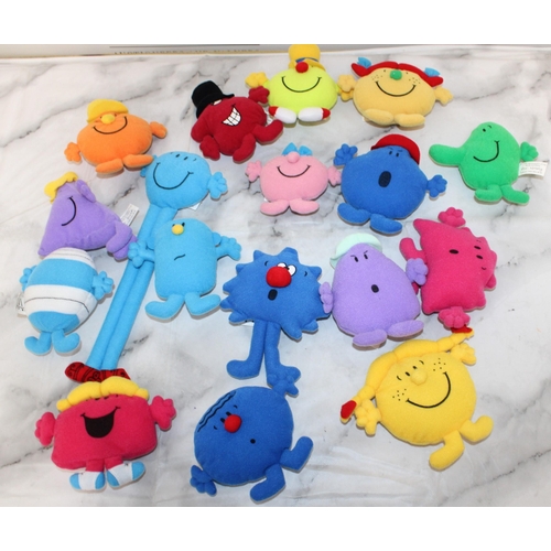 476 - 17 x Mr Men and Little Miss Collectable McDonalds Toys