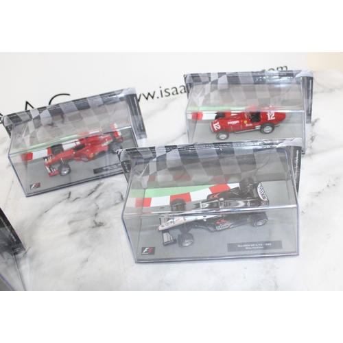 481 - Five Formula 1 Packed Collectable Racing Cars