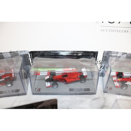 483 - Five Packed Formula 1 Collectable Racing Cars With DVD