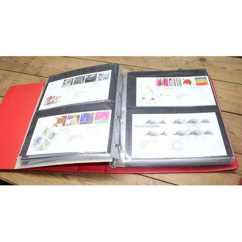 33 - Two Large Folders Containing First Day Covers...