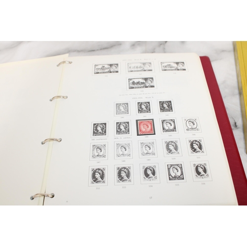 34 - Two Stamp Albums Containing Franked/ Unfranked Stamps...