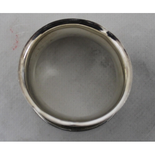 83 - Silver Hallmarked Napkin Ring Weight-10.20g