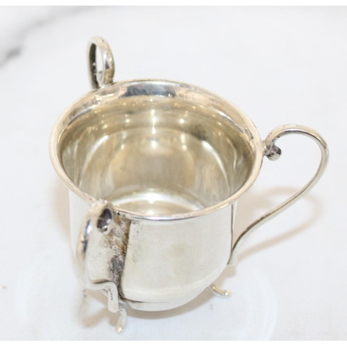 84 - Small Silver Hallmarked Cup Item Height-5.5cm Weight-29.78g