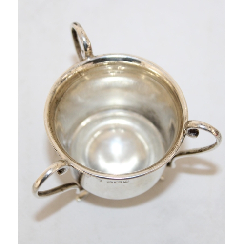 84 - Small Silver Hallmarked Cup Item Height-5.5cm Weight-29.78g