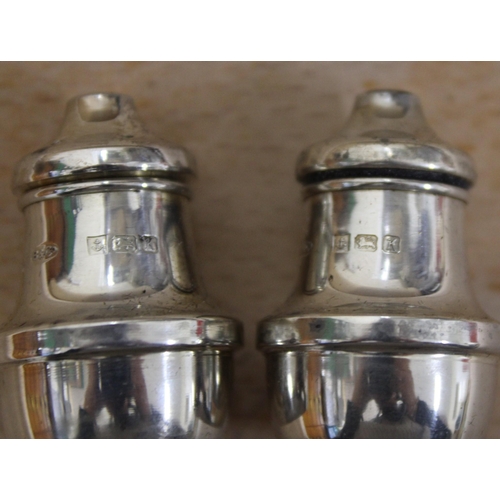 5 - Silver Hallmarked Miniature Condiments Broadway & Co Birmingham 1959
Height-4cm