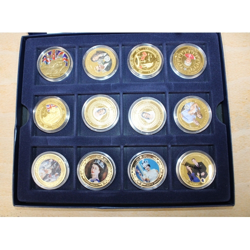 194 - Commemorative Coins In Box