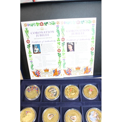 194 - Commemorative Coins In Box