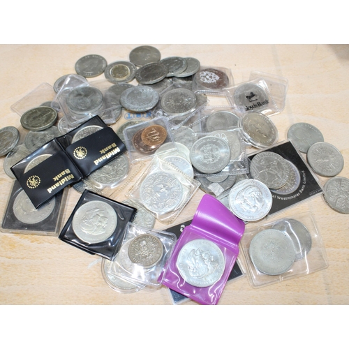 18 - Large Collection Of Commemorative Coins & Other