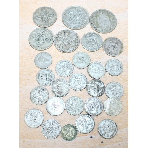 220 - Quantity Of Florin/Half Crown/Shilling/Six Pence/Coins