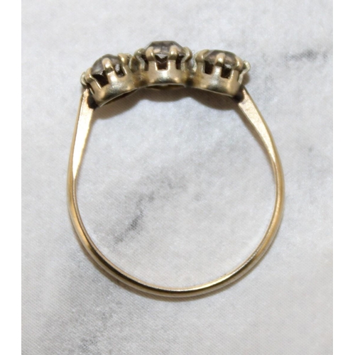 89 - Stamped Rolled Gold Ring Size N