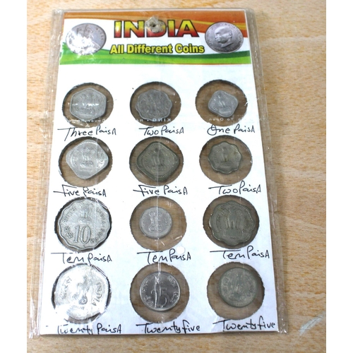 227 - Indian Coin Set