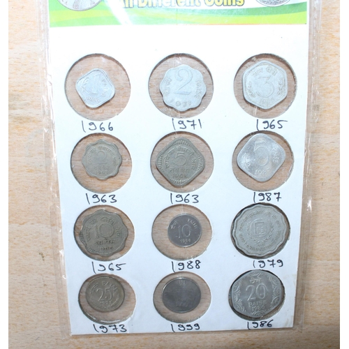 227 - Indian Coin Set