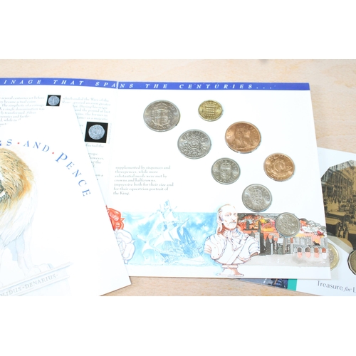 229 - Two Coin Sets In Packs Inc-
Inspired By Heritage
Libra Solidus Denarius